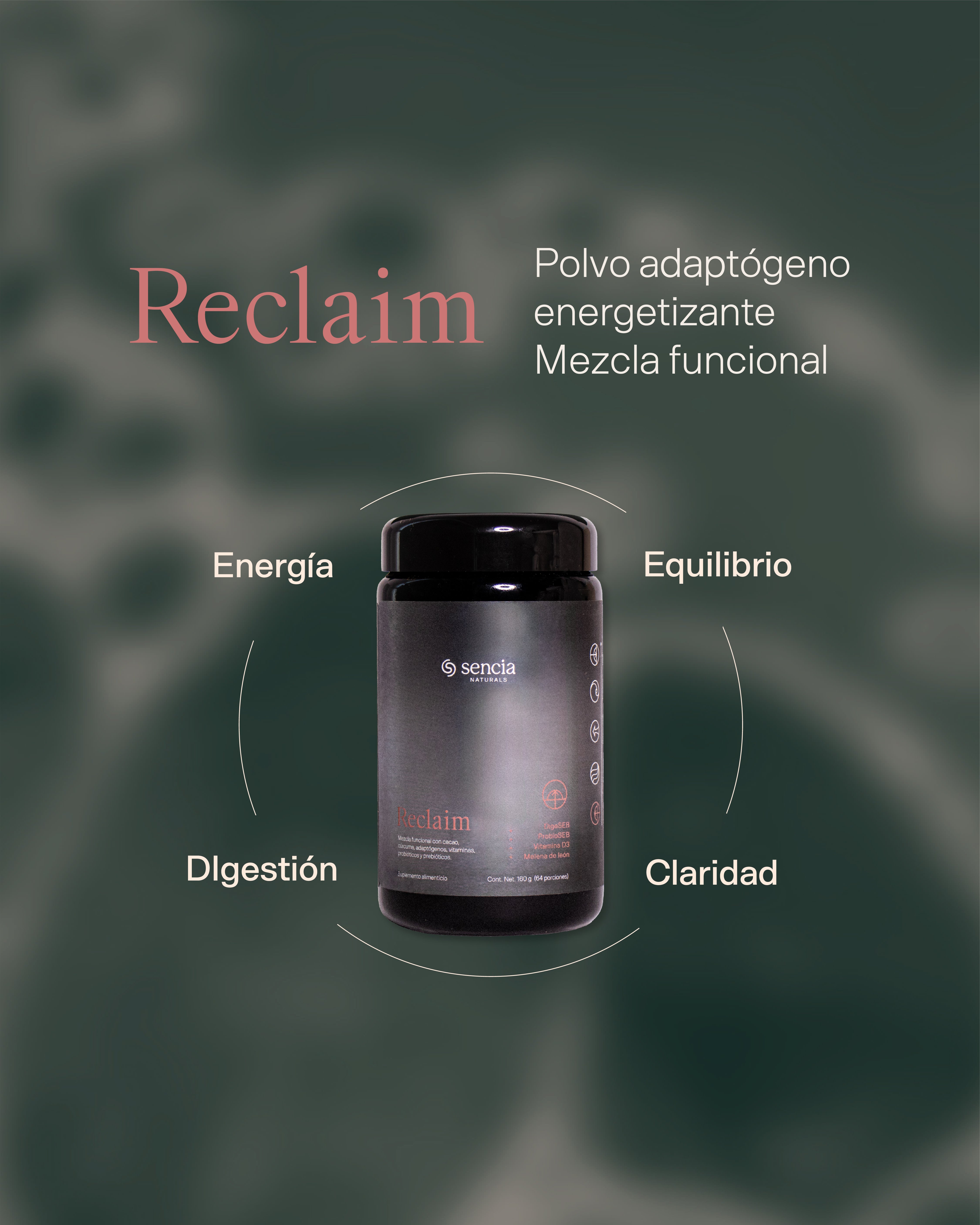 Reclaim | Polvo adaptógeno energetizante